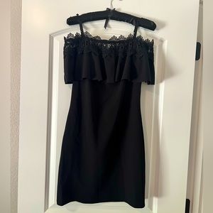 BCX DRESS BLACK MINI DRESS